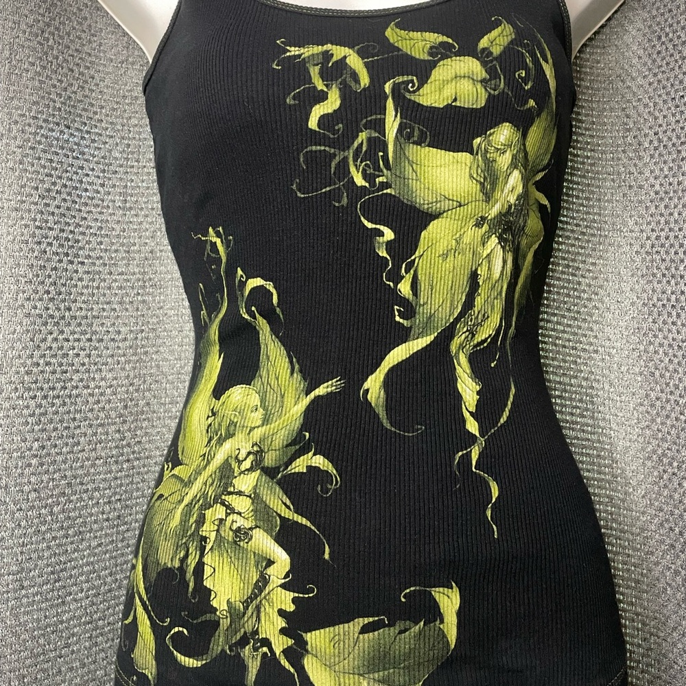 Fairy Fitted Graphic Tank